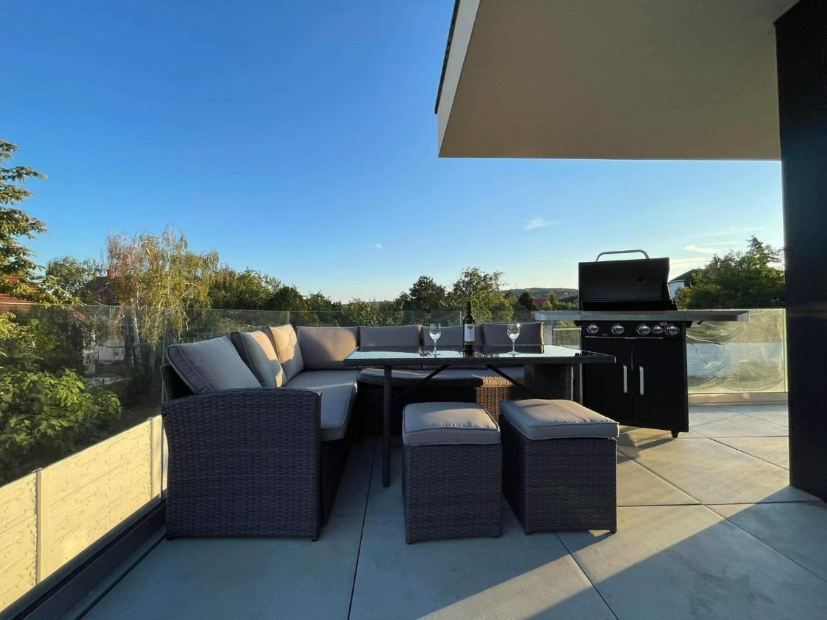 Luxury Apartments In Balatonalmadi, Almadi Lux Apartman II - Crystal White Exteriör bild